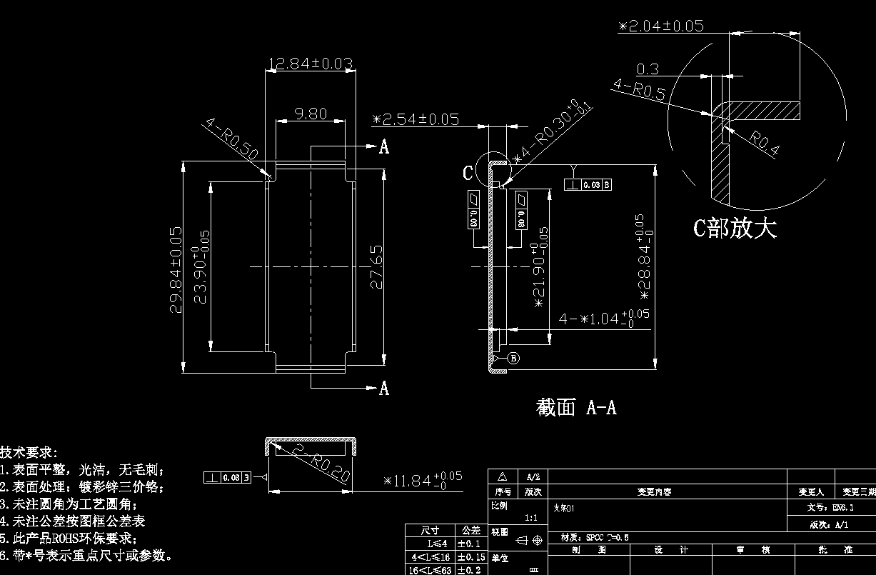 寻找东莞地区彩锌三价铬加工厂，量每月有20万件