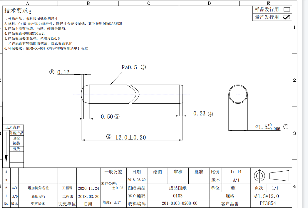 急需寻求做产品图轴件的加工厂，量一个月一万~两万件