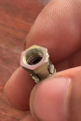 寻找能做如图螺母套件加工厂，十万只，现金结算