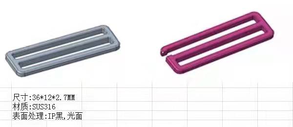 寻求表面处理IP黑色，光面的加工厂，厂家先按MOQ10k报价