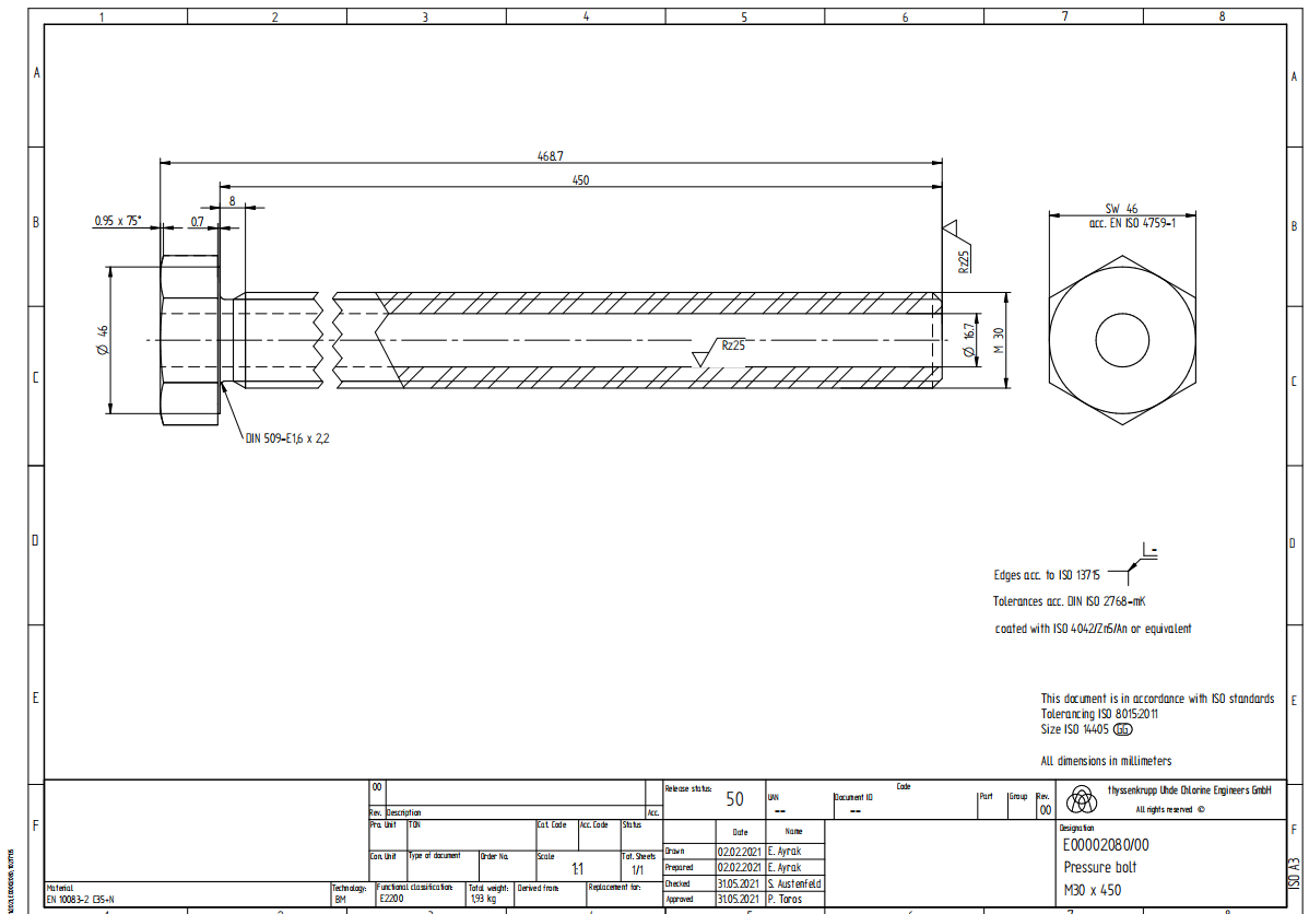 寻求做非标螺丝加工的加工厂，每批量5000件