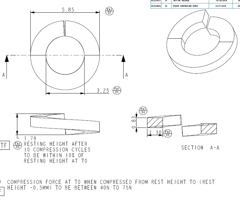 寻求做弹簧垫圈的加工厂，如图，量还可以，数量预计上百万件