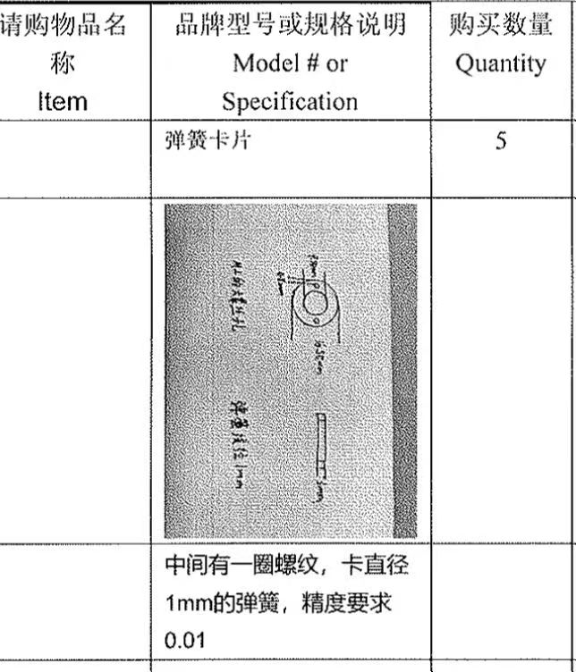 寻有做弹簧卡片的加工厂，前期先打样，打样OK量还可以