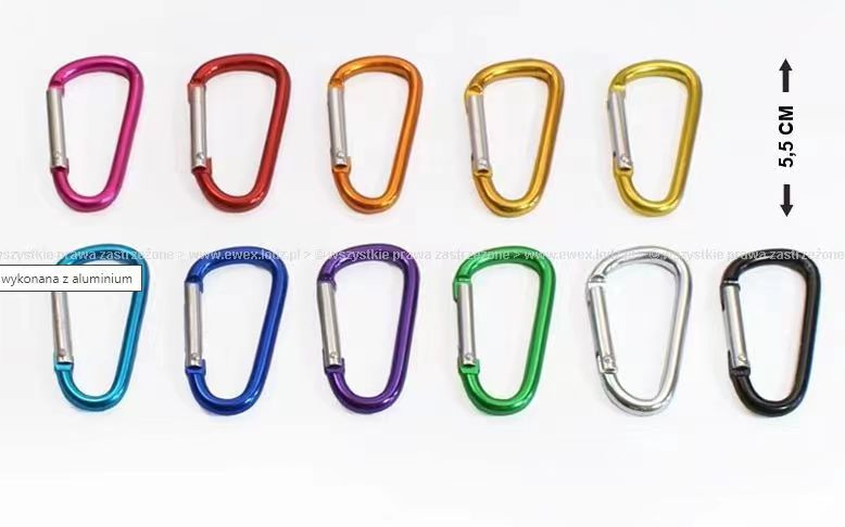 寻有做登山扣的加工厂，目前需求量10万件，材质是铝合金的